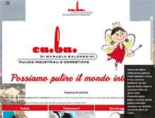 Tablet Screenshot of impresadipuliziafirenze.com